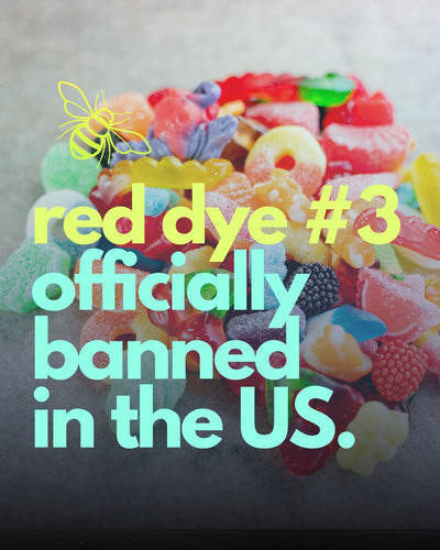 Finally! The FDA has officially banned Red Dye # 3 in the US. Effective 2027