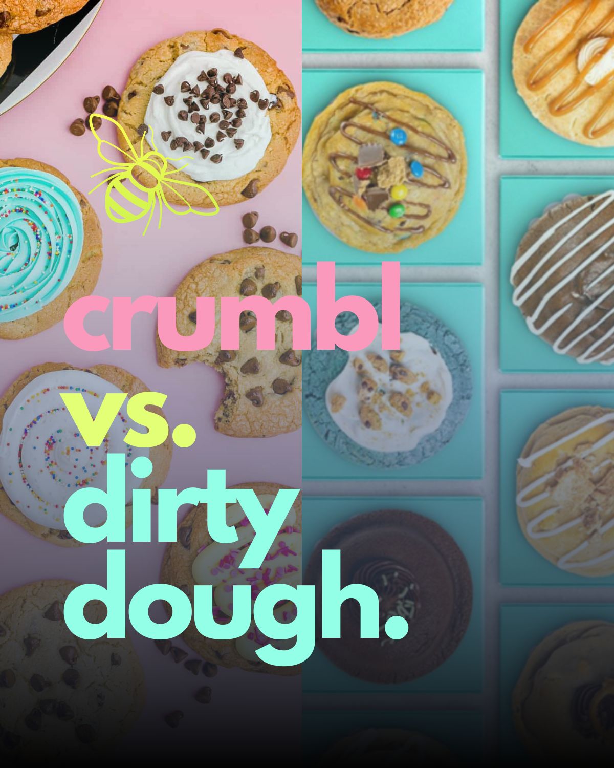 The Great Cookie Showdown: Crumbl vs. Dirty Dough